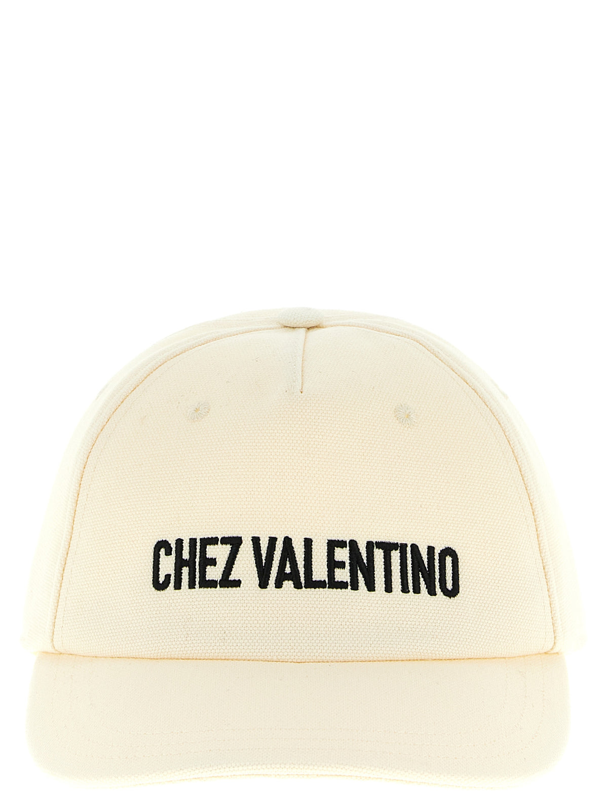 Casquette en coton beige Valentino Garavani