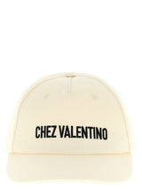Casquette en coton beige Valentino Garavani