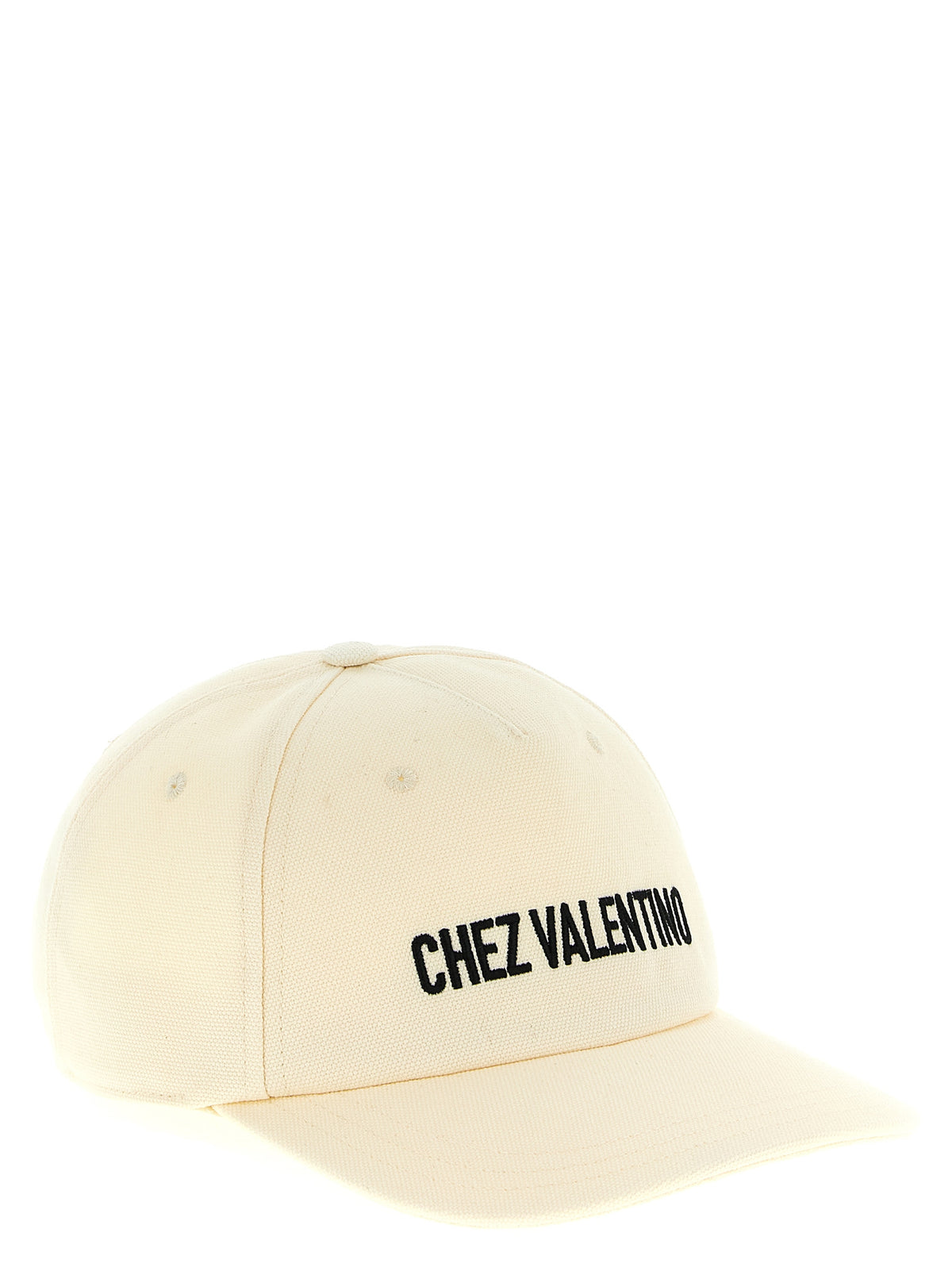 Casquette en coton beige Valentino Garavani
