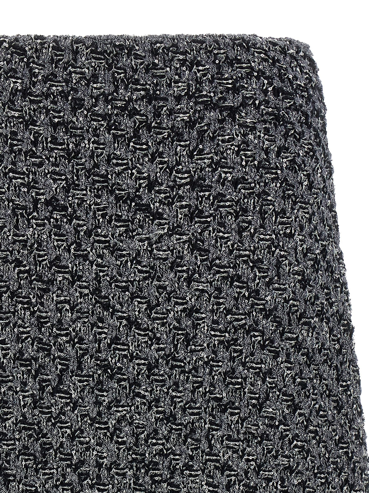 Fabiana Filippi Blue Cotton Midi Skirt