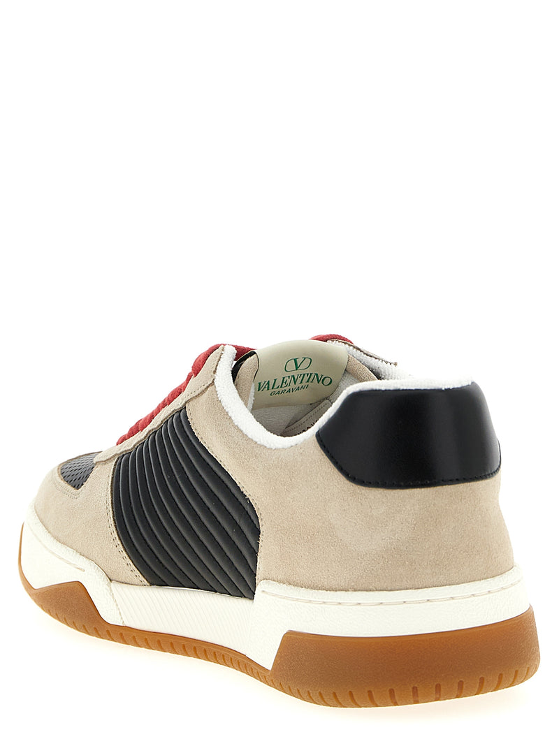 Valentino Garavani Multicolor Calfskin Sneakers - Sparry Model