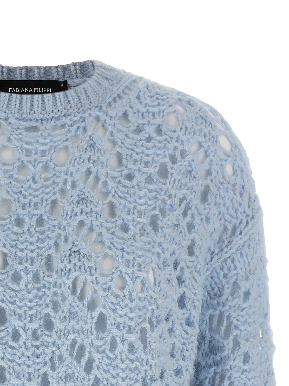Fabiana Filippi Cardigan bleu en laine vierge