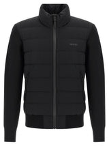 Mackage Blue Nylon Cardigan - Modern Style & Comfort
