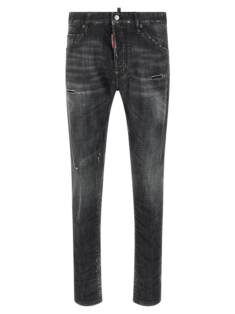 Jean en coton noir Dsquared²