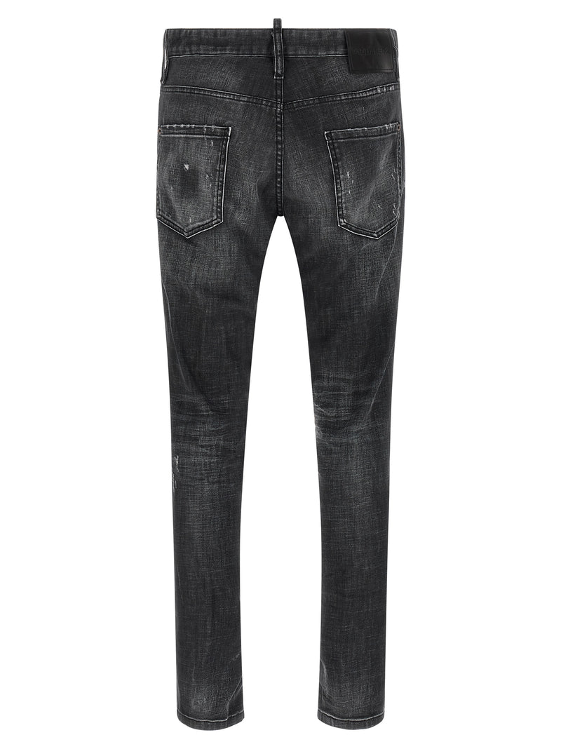 Jean en coton noir Dsquared²