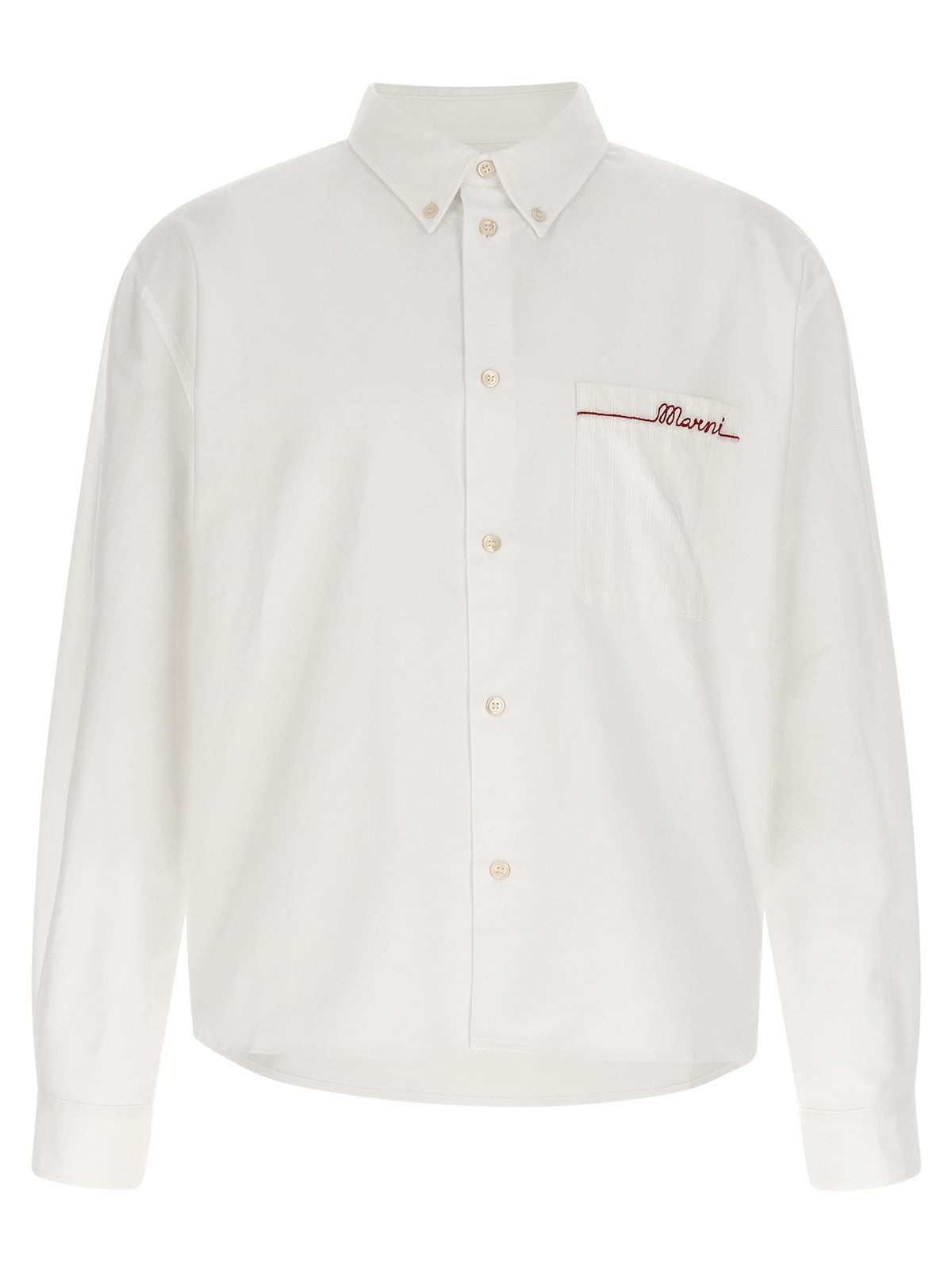 Chemisier Marni en coton blanc