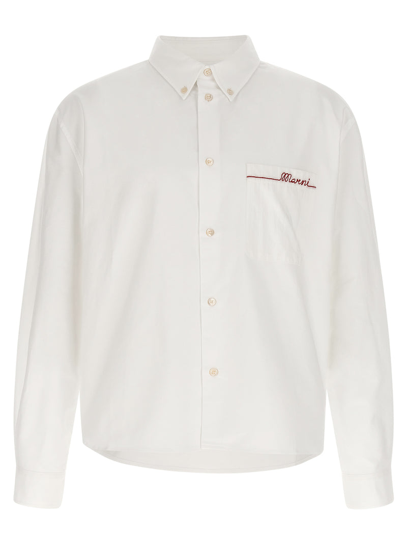 Chemisier Marni en coton blanc