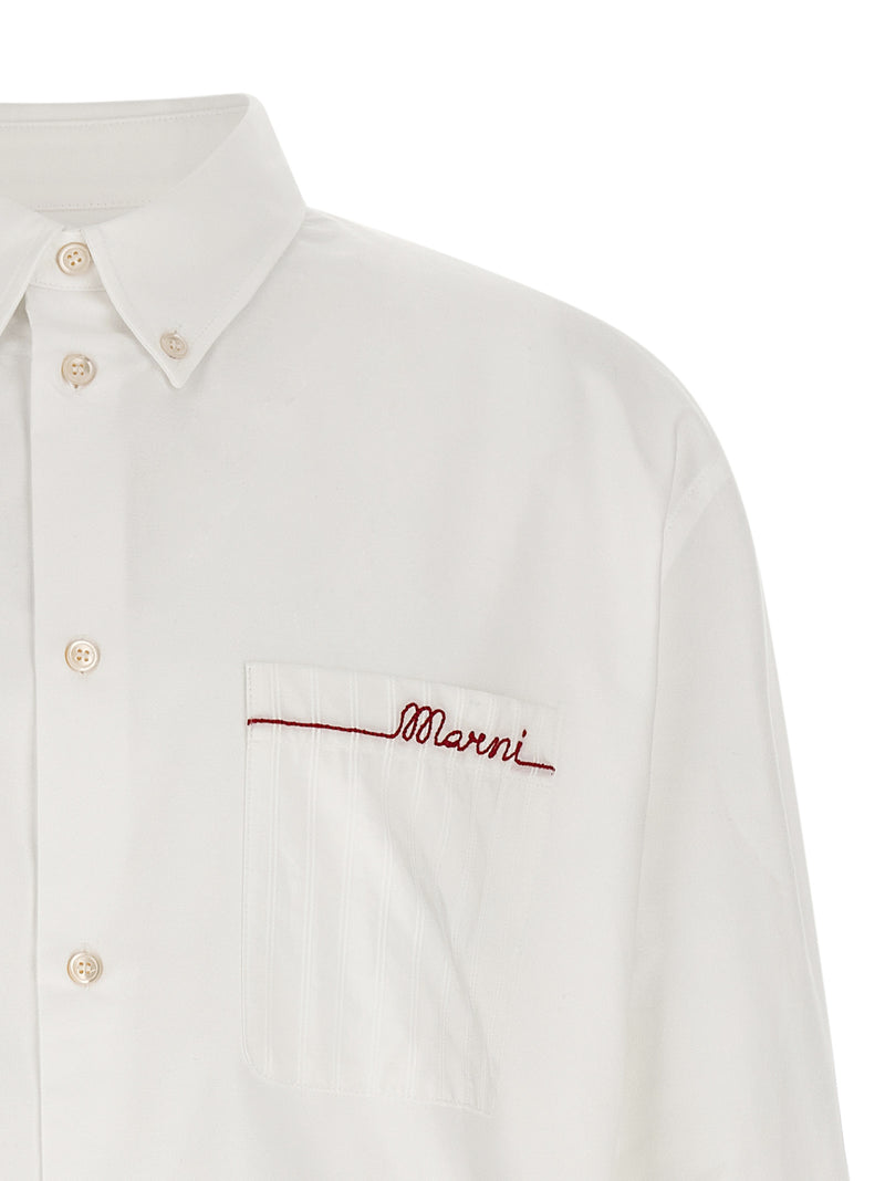 Chemisier Marni en coton blanc