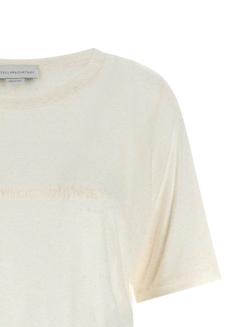 T-shirt Stella McCartney en Viscose Blanche