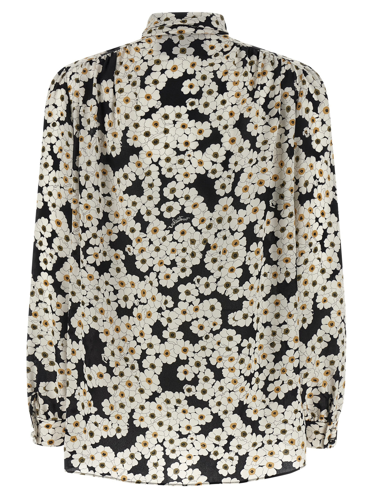 Valentino Garavani Bicolor Silk Blouse - Élégance et Sophistication