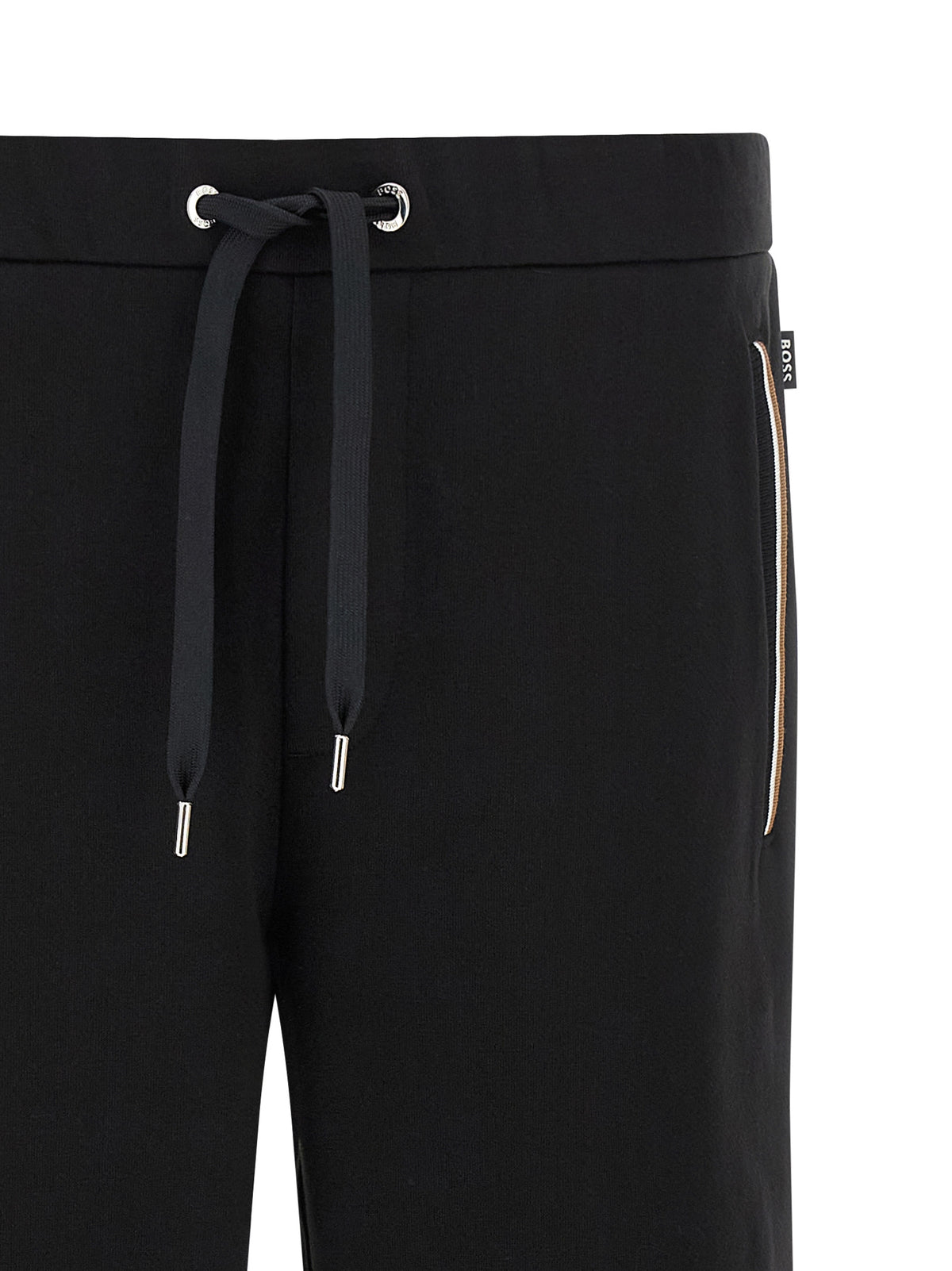 Hugo Boss Black Cotton Joggers - Comfortable Workout Pants