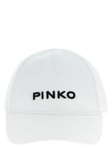 PINKO White Cotton Cap (Baseball Hat)
