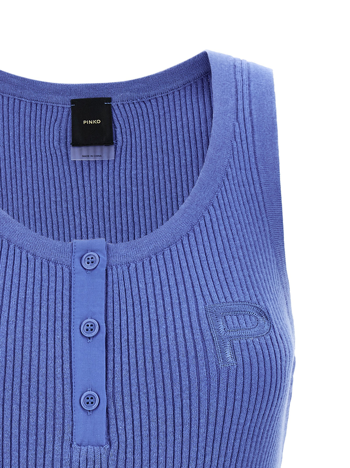 Débardeurs en Coton Bleu PINKO