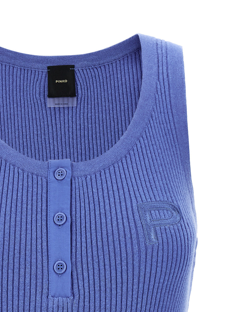 Débardeurs en Coton Bleu PINKO