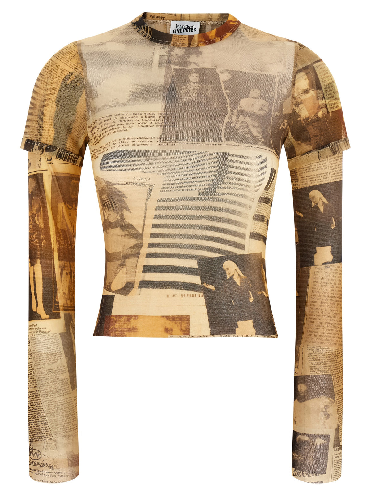 Jean Paul Gaultier The Journal Double Baby Multicolor T-Shirt