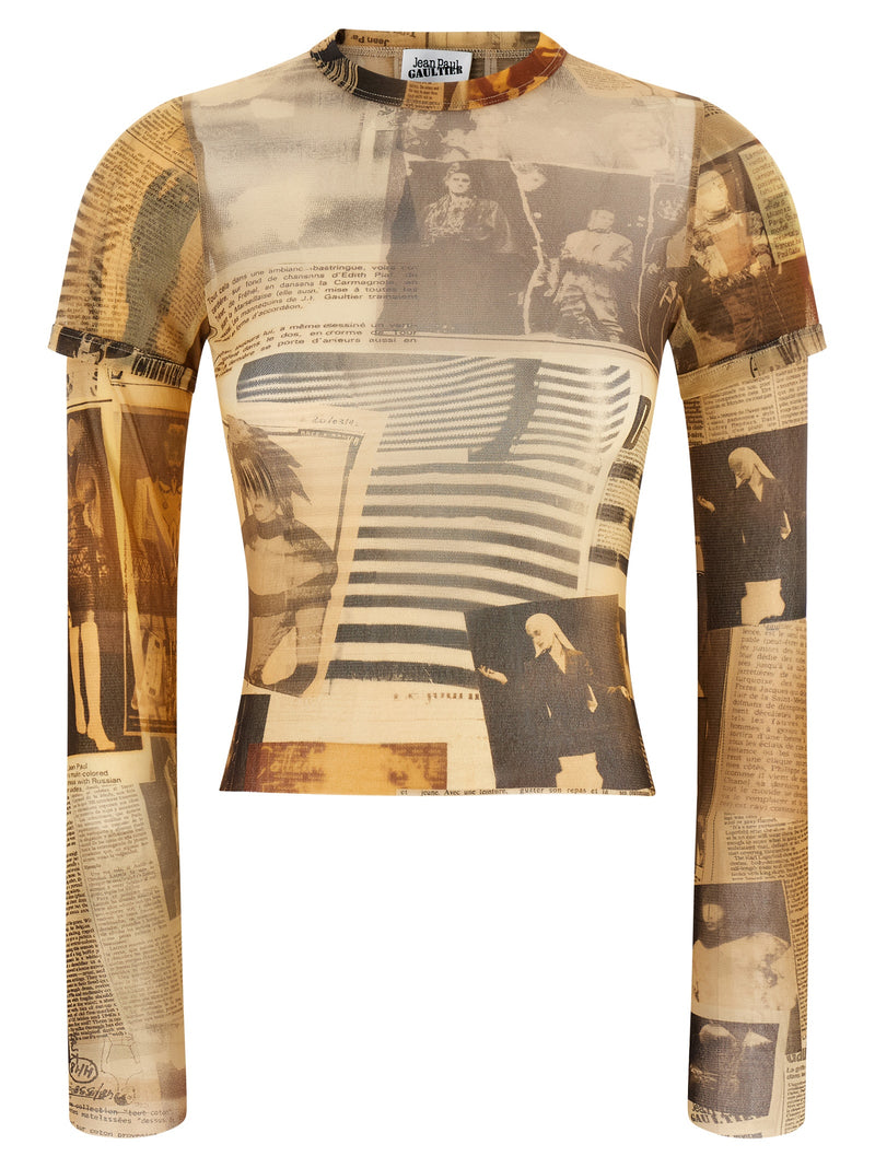 Jean Paul Gaultier The Journal Double Baby Multicolor T-Shirt