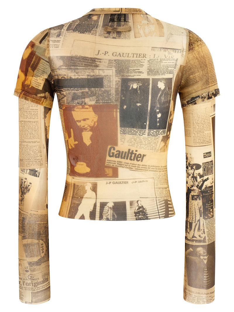 Jean Paul Gaultier The Journal Double Baby Multicolor T-Shirt