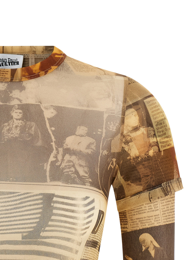 Jean Paul Gaultier The Journal Double Baby Multicolor T-Shirt