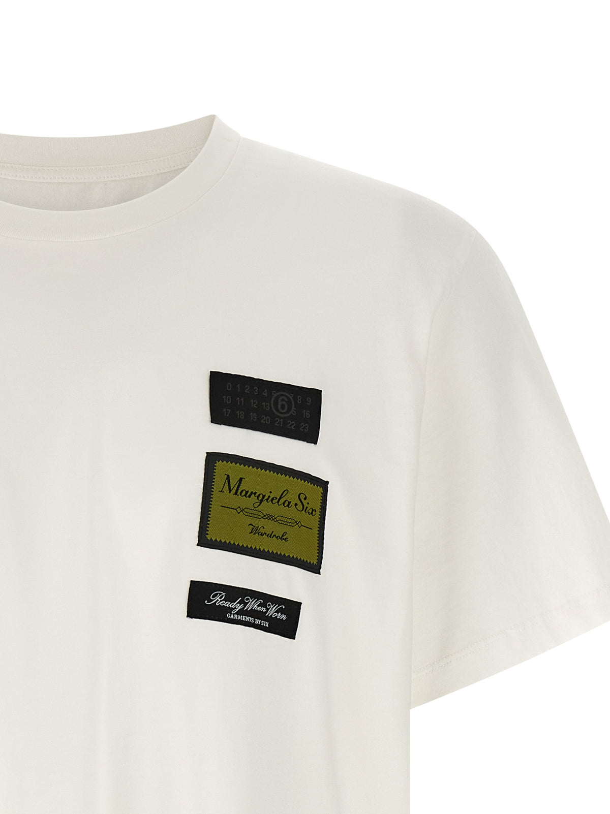 T-shirt MM6 Maison Margiela en coton blanc