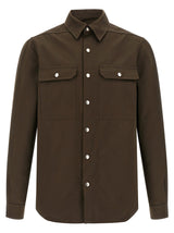 Rick Owens Brown Polyester Blouse