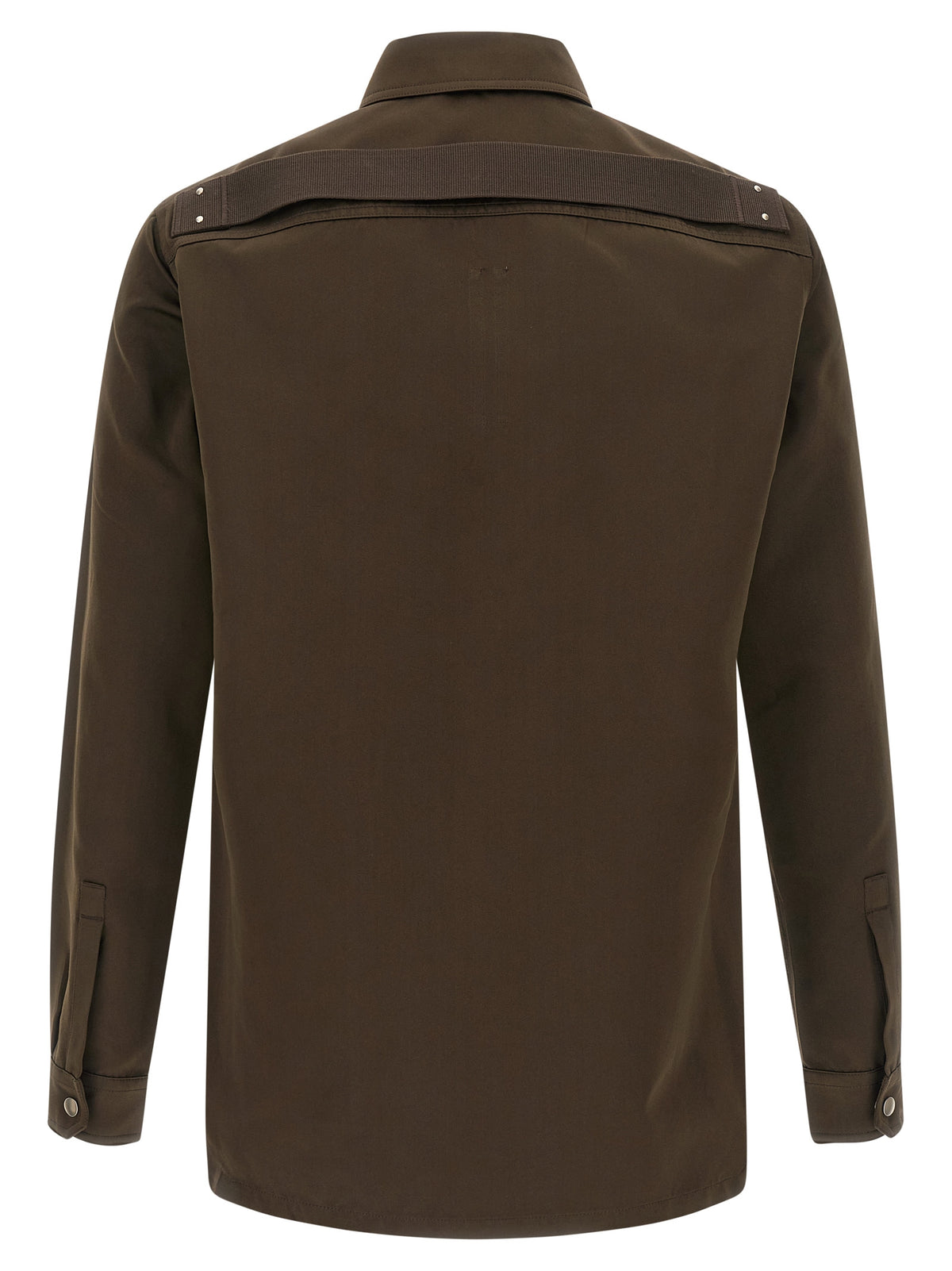 Rick Owens Brown Polyester Blouse