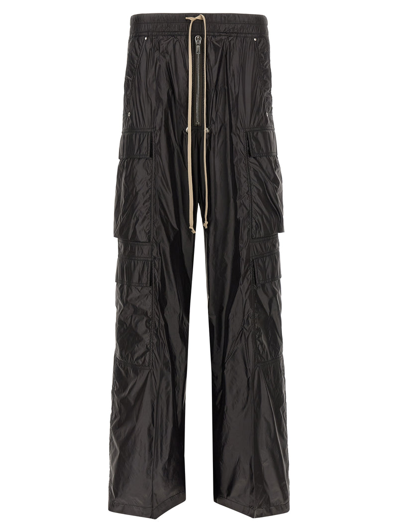 Pantalon cargo Rick Owens en nylon noir