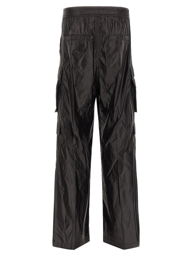 Pantalon cargo Rick Owens en nylon noir