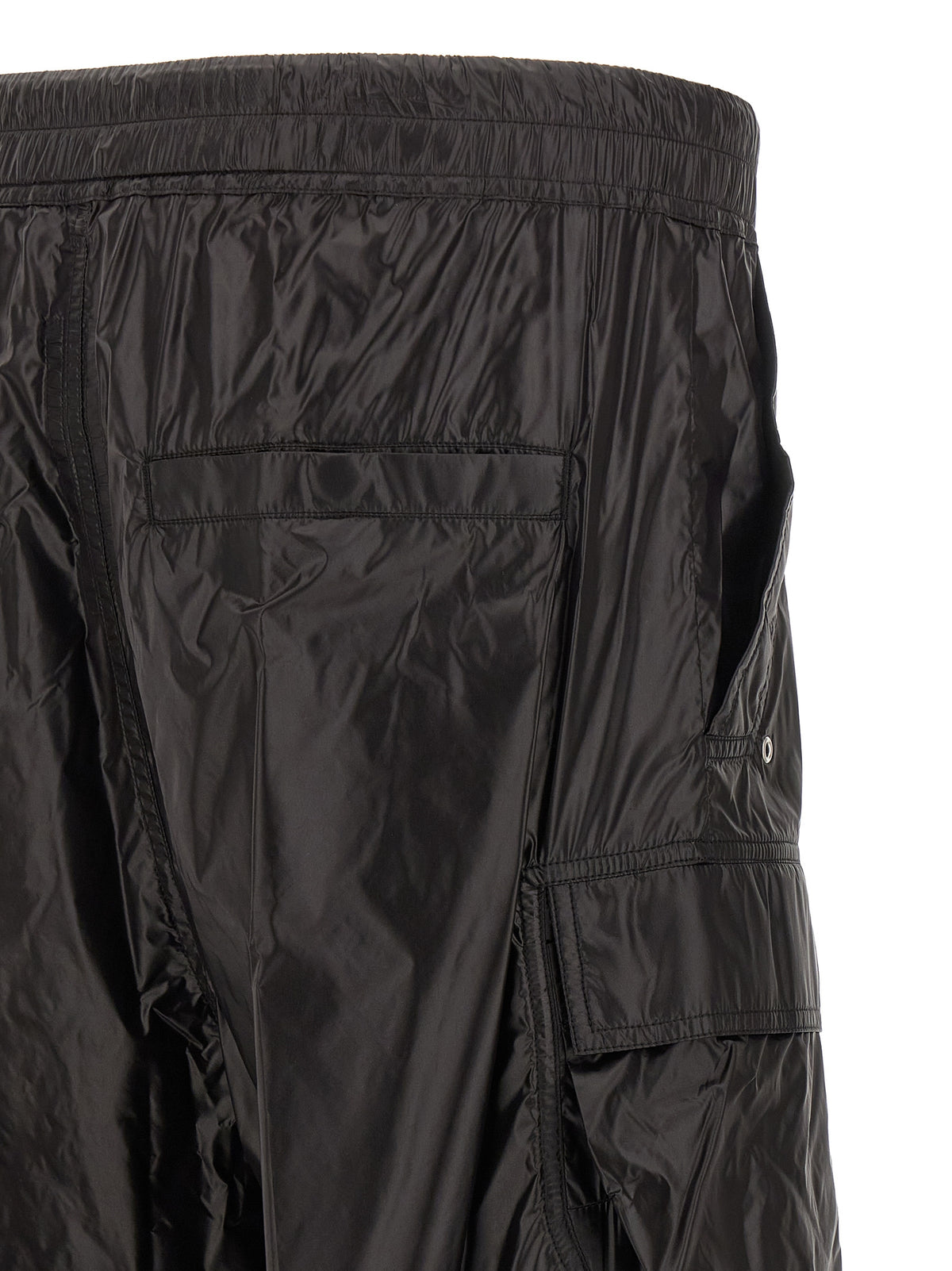Pantalon cargo Rick Owens en nylon noir