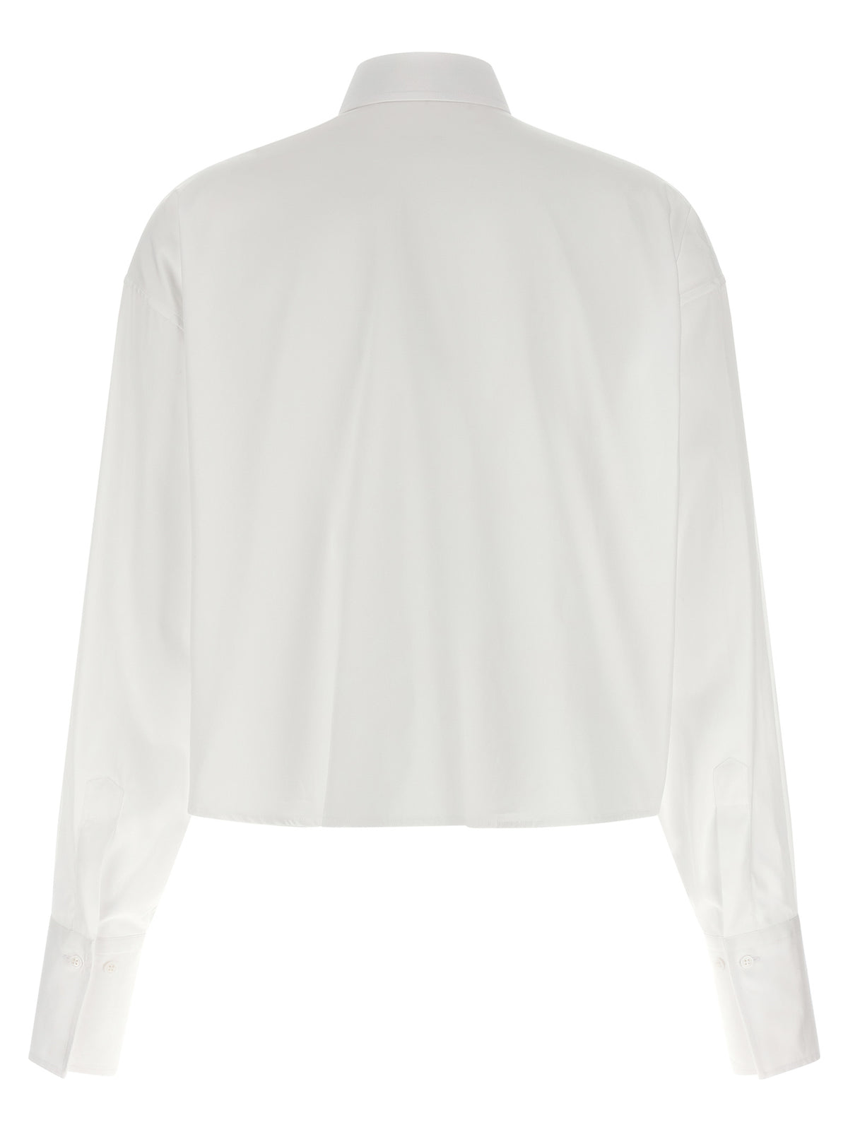 Ermanno Scervino White Cotton Blouse - Chic Italian Design