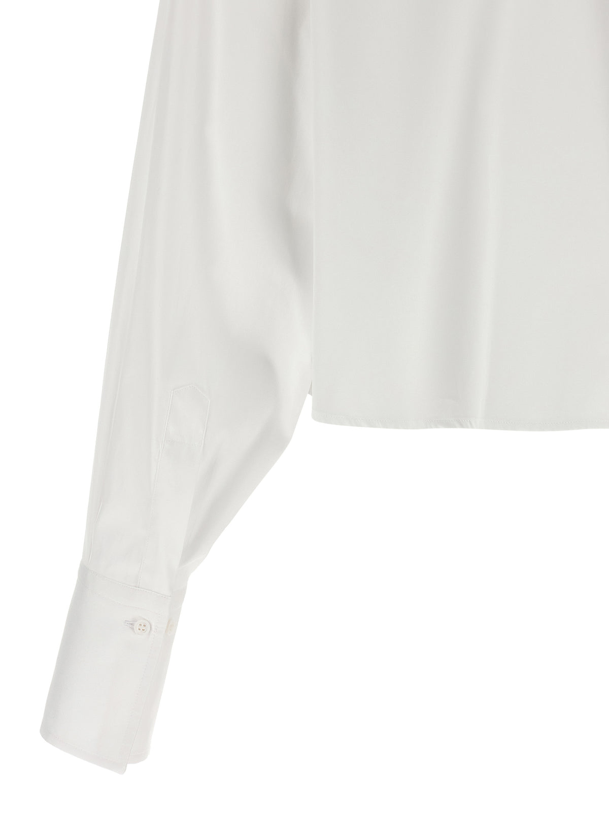 Ermanno Scervino White Cotton Blouse - Chic Italian Design