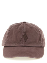 The Attico Brown Cotton Cap - Stylish Baseball Hat for Women