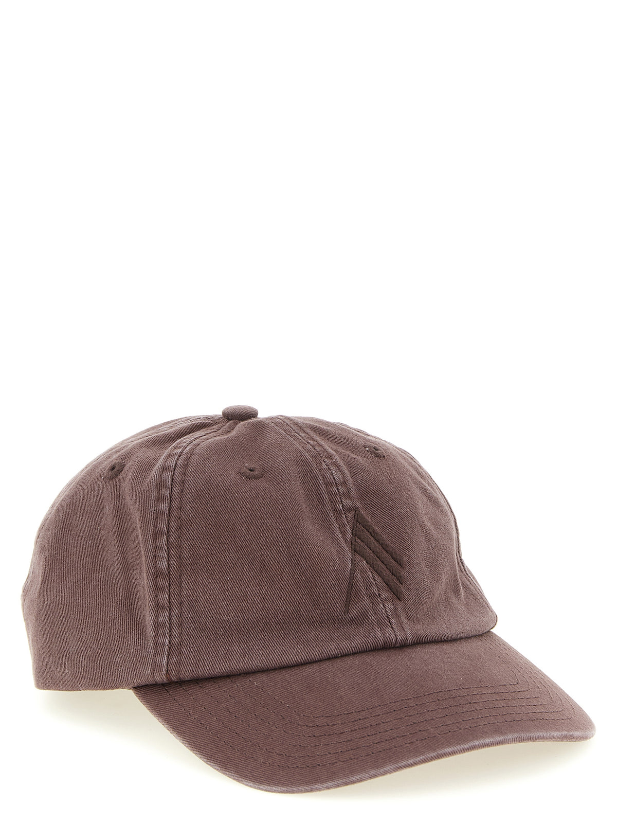 The Attico Brown Cotton Cap - Stylish Baseball Hat for Women