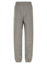The Attico Gray Cotton Joggers (Workout Pants)