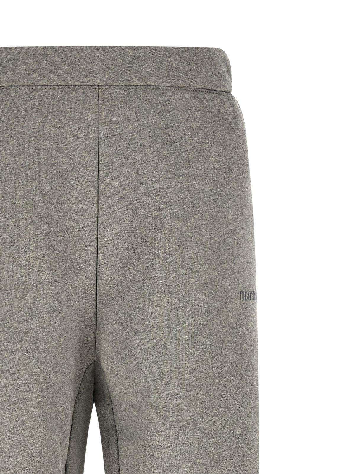 The Attico Gray Cotton Joggers (Workout Pants)