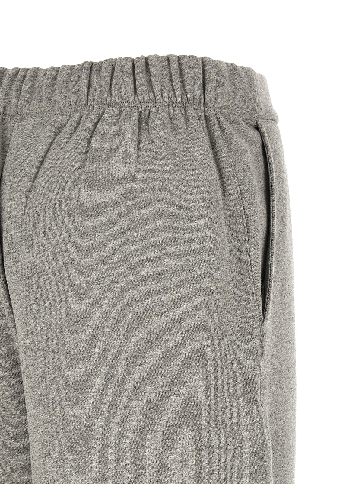 The Attico Gray Cotton Joggers (Workout Pants)