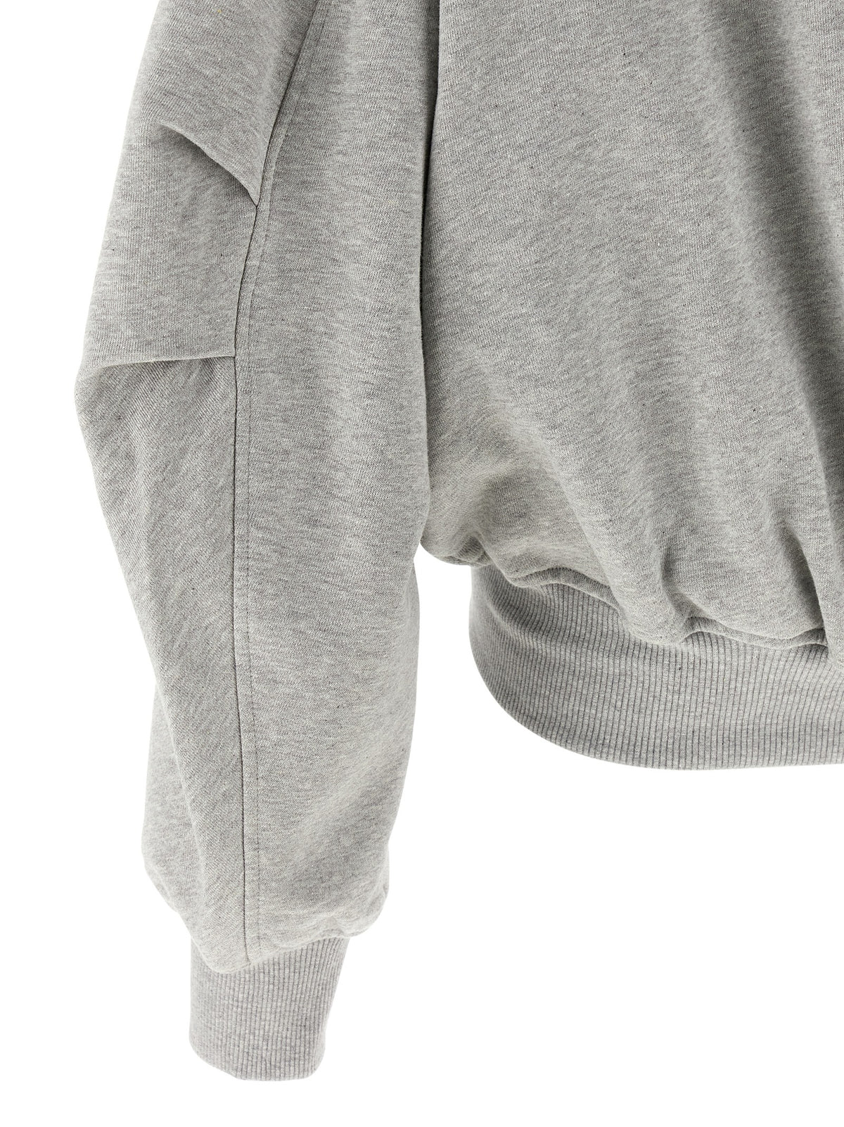 Le sweatshirt en coton gris The Attico