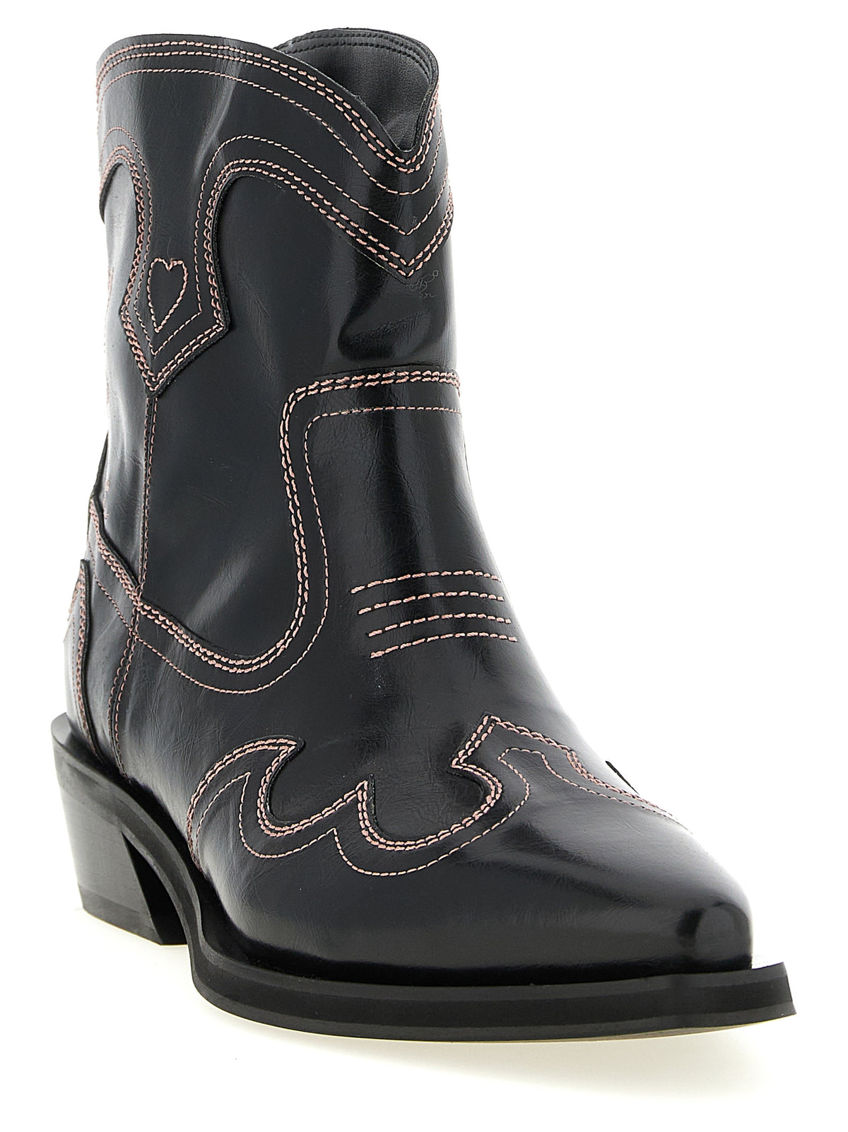 Ganni Black Polyethylene Chelsea Boots - Eco-Friendly Style