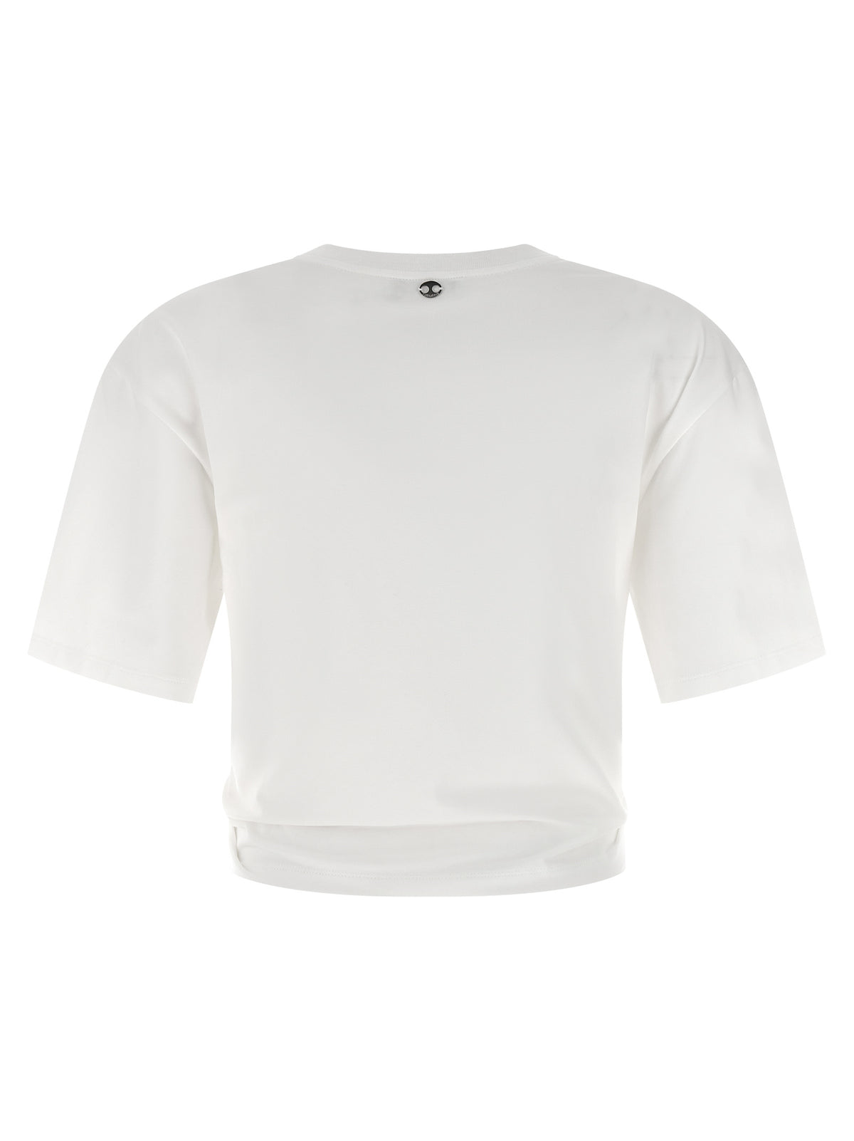 T-shirt en coton blanc Paco Rabanne