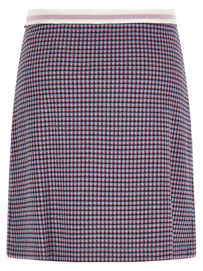 Marni Purple Viscose Long Skirt