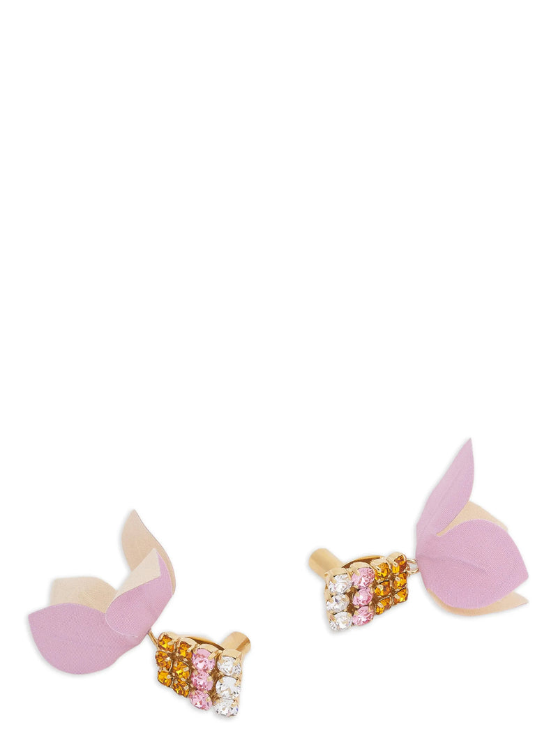 Marni Multicolor Brass Earrings - Bold & Elegant Design