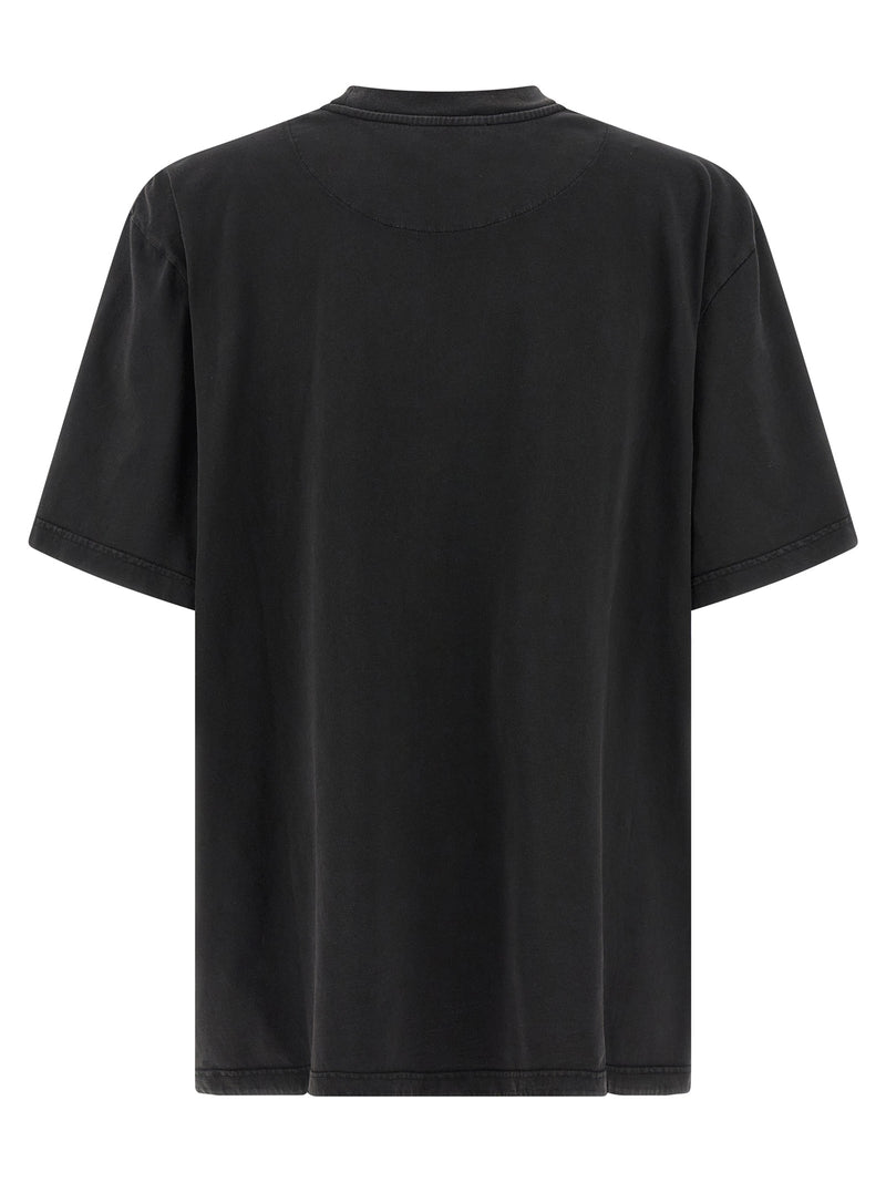 T-shirt en coton noir Attico