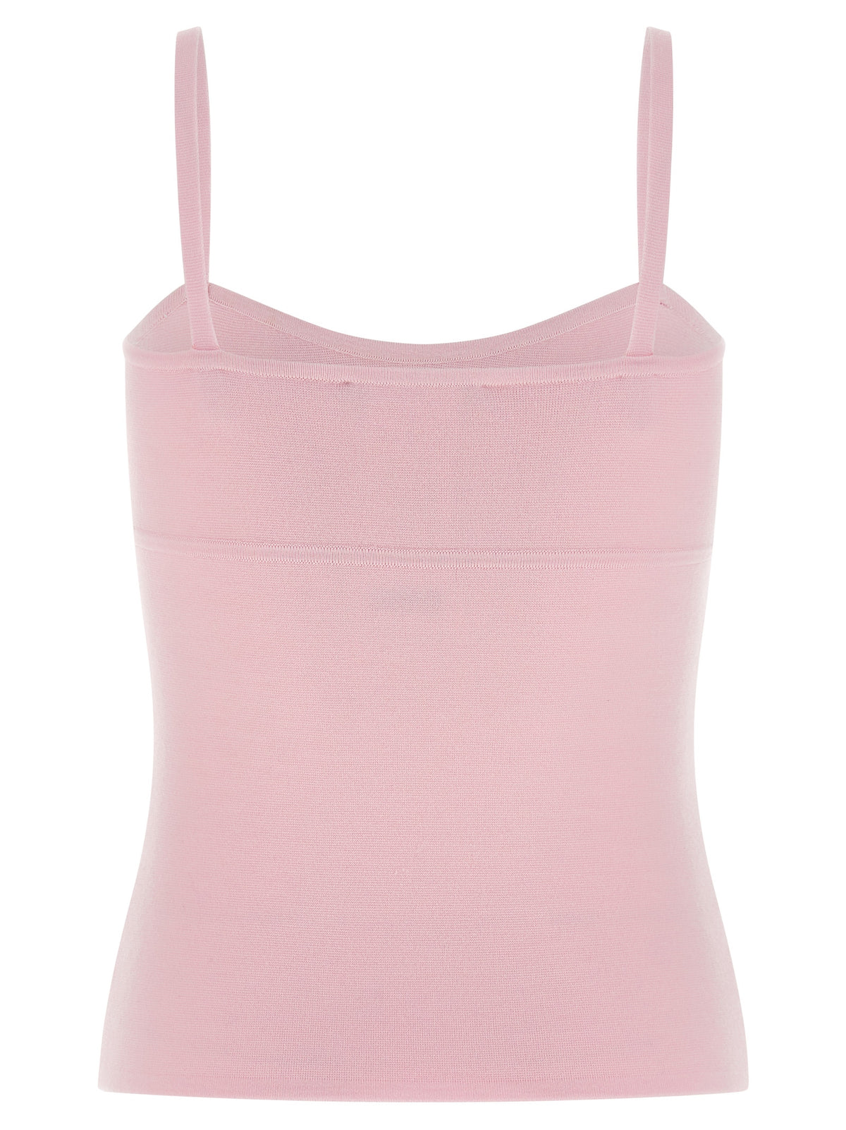 T-shirt sans manches Max Mara multicolore en laine vierge