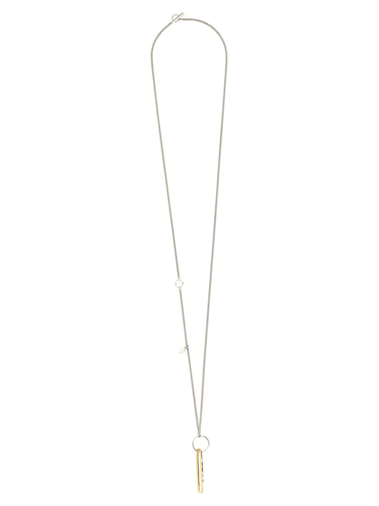 Jil Sander Collier en laiton doré