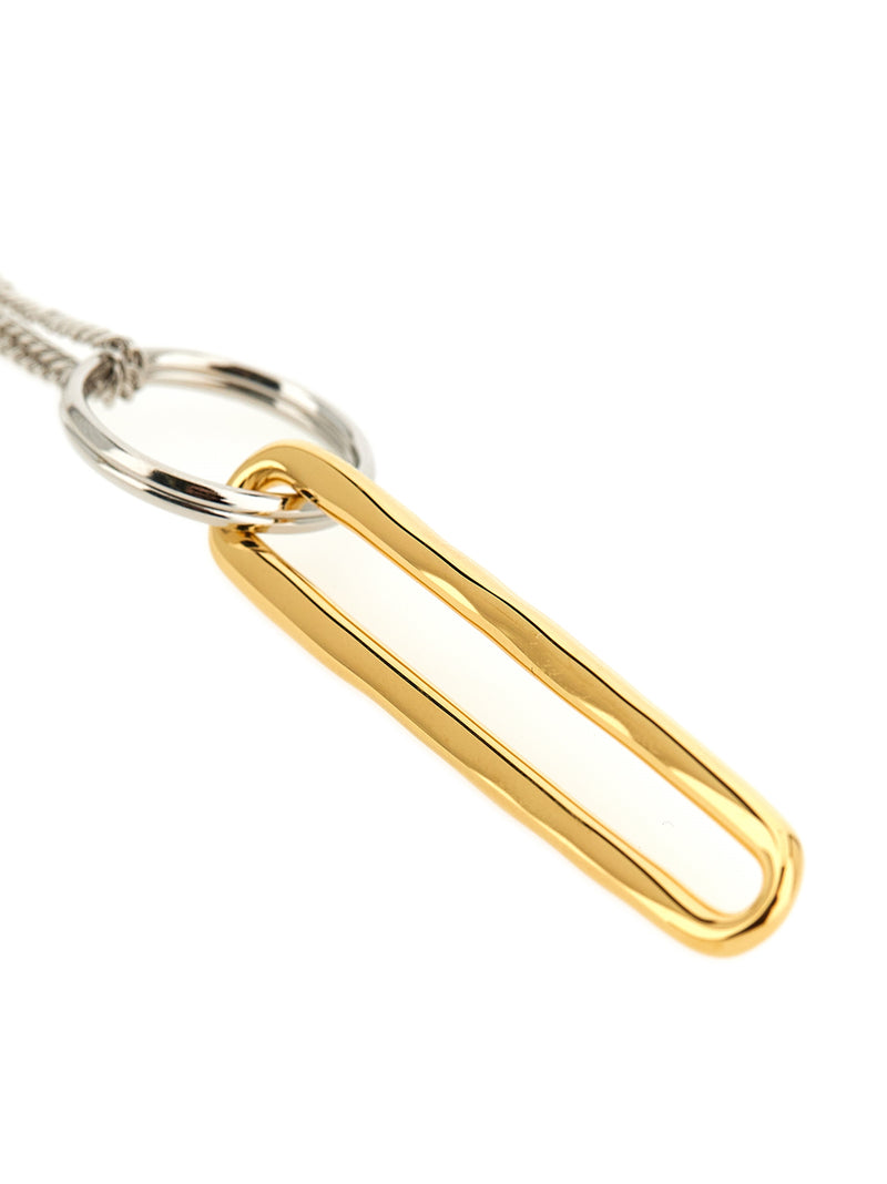 Jil Sander Collier en laiton doré