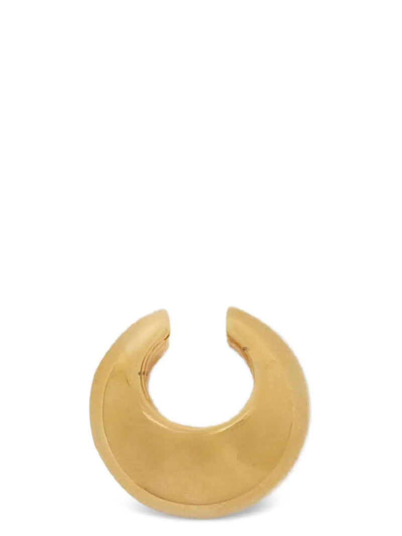 Boucles d'oreilles Jil Sander en laiton doré