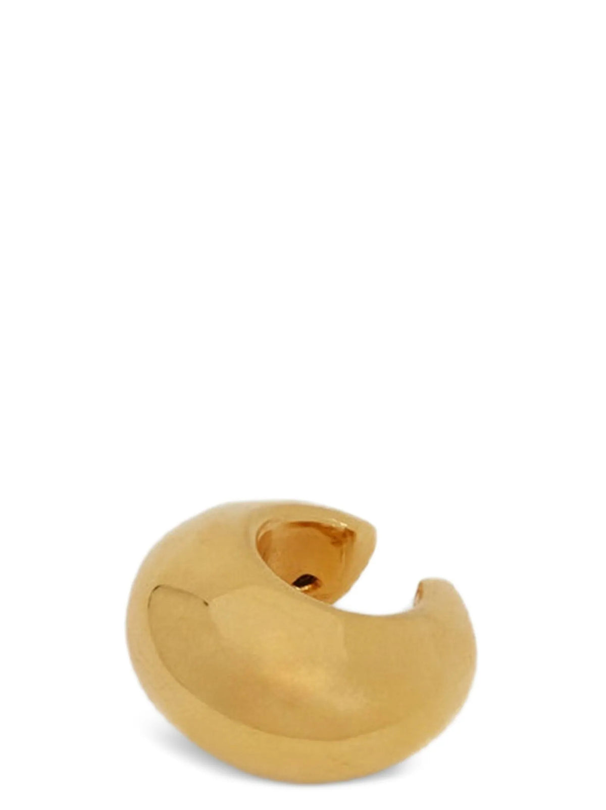 Boucles d'oreilles Jil Sander en laiton doré