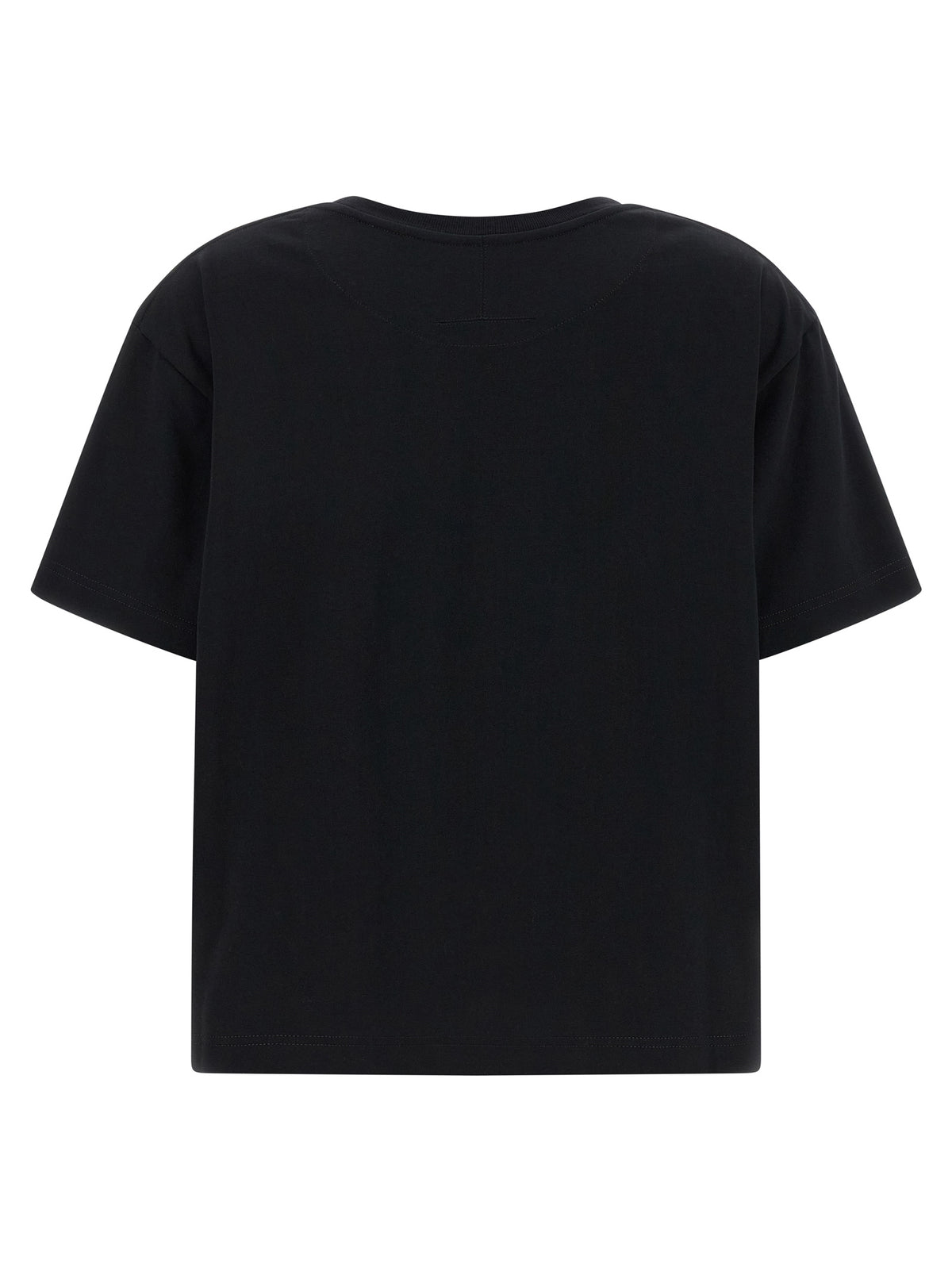 T-shirt bicolore en coton Alexander McQueen