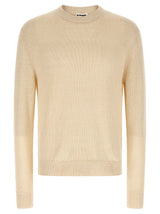 Gilet en chanvre beige Jil Sander