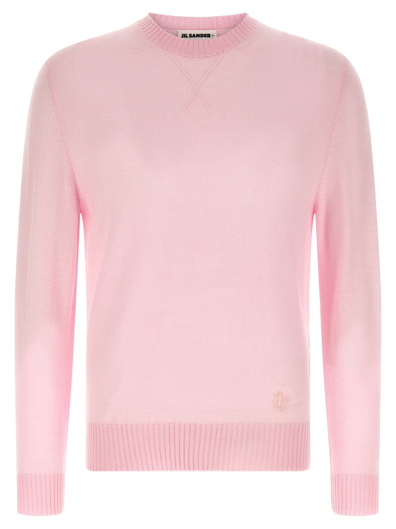 Cardigan en Laine Vierge Multicolore Jil Sander