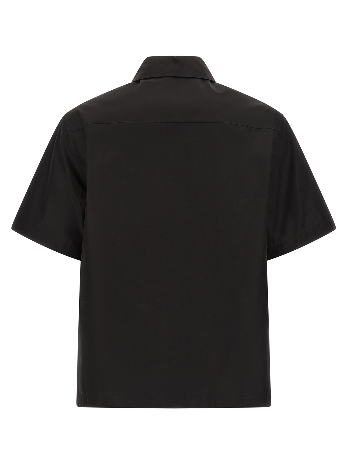 Chemisier noir en coton Jil Sander